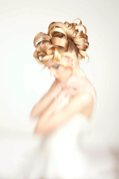 Bridalhairstyle and makeup Hääkampaus häämeikki