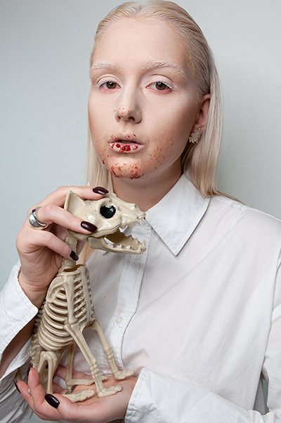 Halloween makeup MUA Helsinki Meikki Meikkaaja Helsinki