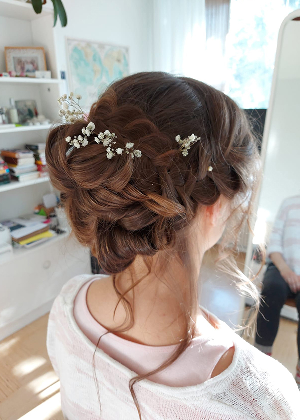 Bridalhairstyle and makeup Helsinki Hääkampaus häämeikki свадебная прическа и макияж Хельсинки