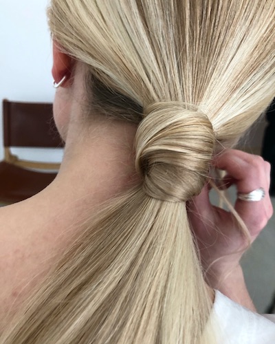 Ponytail hairstyle Bridal MUA Bridalhairstyle Hääkampaus Helsinki