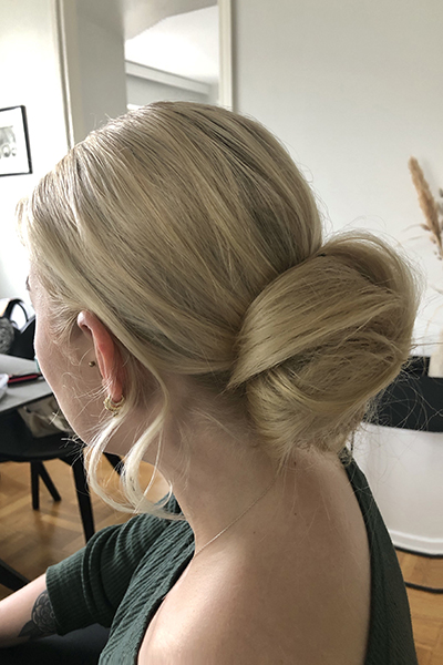 Low bun for long&nbsp;hairs